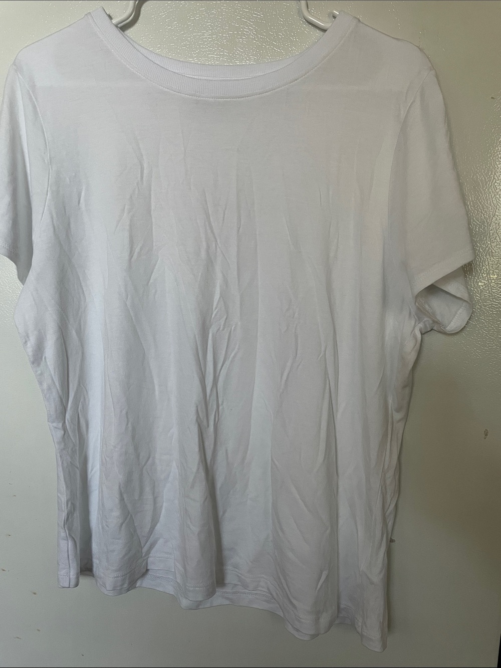 Sundry XL Cotton Tencel White Everyday Staple Comfort Short Sleeve Crewneck Tee